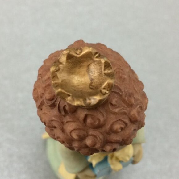 Precious Moments Wise Man with Blue Gift Nativity Figure 2001 Sam B Replacement - Picture 7 of 12